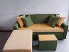 Sofa Set With stool pillow