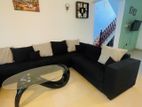 Sofa with stool