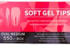 Soft Gel Tips (Oval Medium)