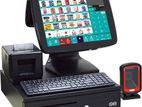 Software System For Grocery With Touch Monitor Combo Package