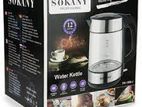 Sokany FK-1509-J Glass Kettle, 1850-2200 Watts, 1.7 Liters