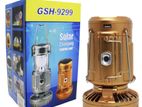 Solar Charging Camping Light with Fan/Power Bank