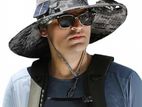 SOLAR FISHING HAT WITH 2 FAN
