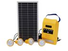 Solar Home Lighting System With FM Radio