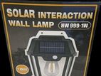 Solar Interaction Wall Lamp – Single