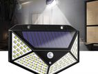 Solar Motion Sensor - Wall 100 LED Light Safety Lamp