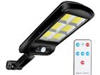 Solar Motion Sensor Wall Light - 6 COB Outdoor & Remote 15"