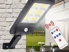 Solar Motion Sensor Wall Light- 6 COB Outdoor Street- Remote LED Light