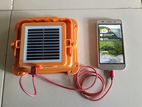 Solar Power Charger / Bank with Emergency Light