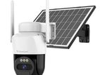 Solar Powered 1080P Battery cctv camera human detection track BG622-TZ