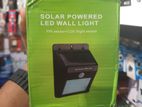 Solar Powered Sensor Wall Light