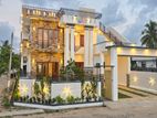 SOLID Brand New Luxury Box Modern House For Sale in Negombo