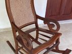 Solid Teak Rocking Chair