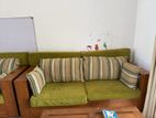 Solid Teak Sofa Set (3+1+1) with Center Table Jilbo Furniture
