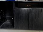 Solid Teak TV Console Stand