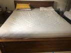 Solid Teak Wood Box Bed