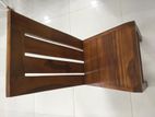 Solid Teak Wood Dining Table Set – 6 Chairs
