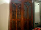 Solid Teak Wood Saree Cupboard