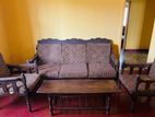Solid Teak Wood Sofa Set