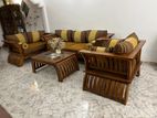 Solid Teakwood Sofa Set