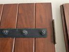 Wooden Antique Door with Brass Fittings