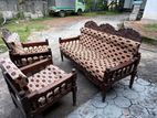 wooden Sofa Set with Table