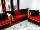 Solid Wooden Sofa Set