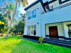 Solidly Built Luxury Box Modern House with 40P Land For Sale In Negombo