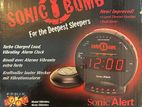 Sonic Bomb Dual Extra Loud Alarm Clock with Bed Shaker - Black