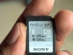 Sony 128GB SF-E Series SDXC Card