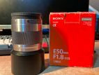 Sony 50mm 1.8 Oss Lens