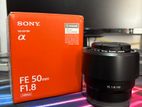 Sony 50mm f/1.8 lens
