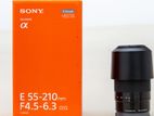 Sony 55-210mm Telephoto Lens