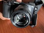 Sony A6000 Mirrorless Camera with 50mm F/1.8 Oss Lens