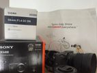 Sony A6400 Camera with 56mm 1.4 Lens