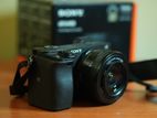 Sony A6400 with 16-50mm Kit Lens