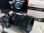 Sony A7 R111 With Sigma 85mm 1.4f Art Lens