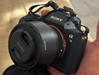 Sony A7iii Camera with F1.8 50mm Prime Lens