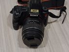 Sony Alpha SLT-A37 DSLR Camera with 18-55mm Zoom Lense