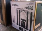 Sony Black 20000w 5 in 1 Sound Setup
