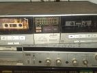 SONY double cassette deck