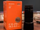 Sony E 55-210mm Lens - Used