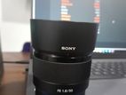 Sony FE 50mm 1.8 Lens