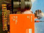 Sony FE 50mm 1.8f