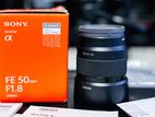 Sony FE 50mm 1.8f Full Frame Lens