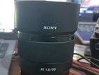 Sony FE 50mm f1.8 Full Frame Lense