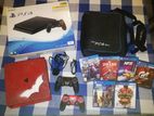 Sony PlayStation 4 Slim 1TB and Games
