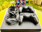Sony PS4 1 tb Pro latest version with 2 controllers and game