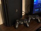 Sony PS4 Pro 1TB with 2 DualShock Controllers