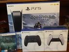 Sony Ps5 Gen 3 Disk Version + Controllers 2 Games